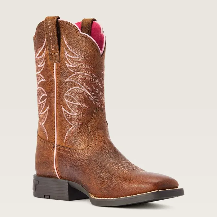 Kids Youth Firecatcher Western Boot Rowdy Brown Ariat Big Kids039 Footwear Kids Youth Firecatcher Western Boot Rowdy Brown Ariat Big Kids039 Footwear