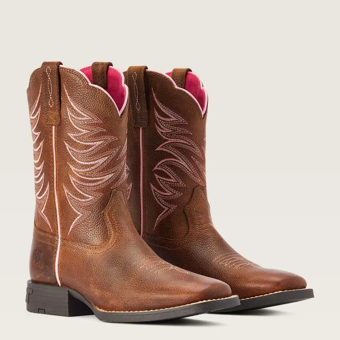 Kids Youth Firecatcher Western Boot Rowdy Brown Ariat Big Kids039 Footwear Kids Youth Firecatcher Western Boot Rowdy Brown Ariat Big Kids039 Footwear