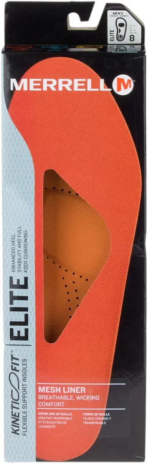 Kinetic Fit Elite Footbed Wide Width Mesh Men Merrell Shoe Care
