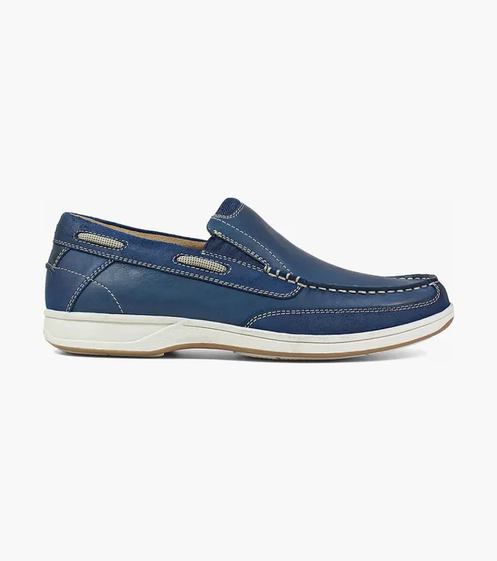 Lakeside Moc Toe Slip On Indigo Men Florsheim Casual Shoes