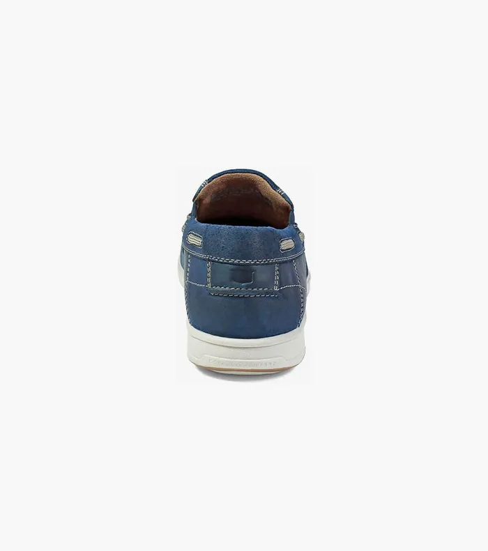 Lakeside Moc Toe Slip On Indigo Men Florsheim Casual Shoes