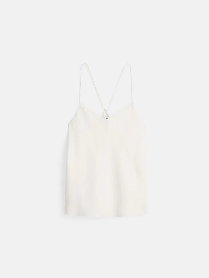 Lauren Cami In Tencel Ivory Women Alex Mill Tees Tanks