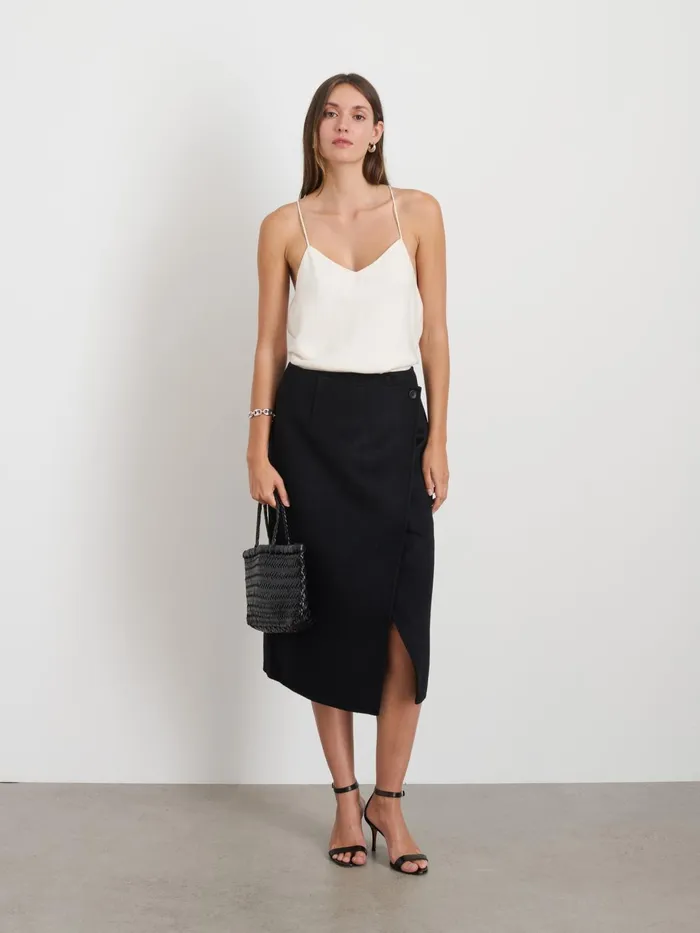 Lauren Cami In Tencel Ivory Women Alex Mill Tees Tanks