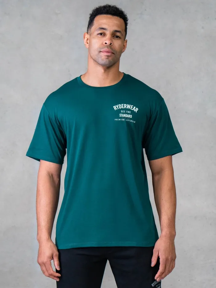 Legacy TShirt 8211 Emerald Men Ryderwear Tops