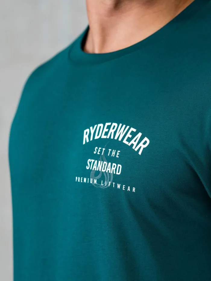 Legacy TShirt 8211 Emerald Men Ryderwear Tops