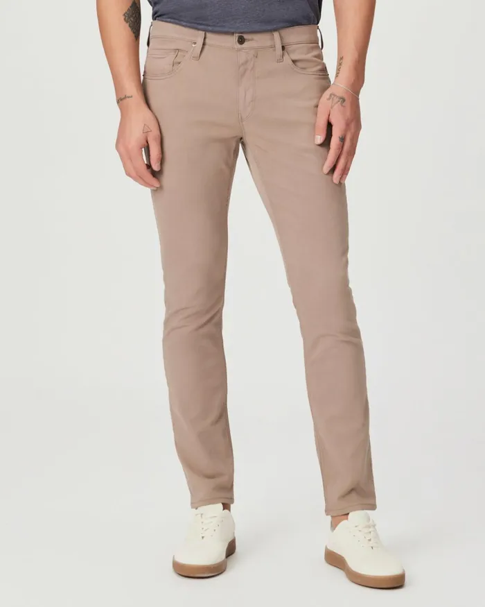 Lennox Slim Pant 8211 Cocoa Powder Twill Men PAIGE Pants and Joggers Lennox Slim Pant 8211 Cocoa Powder Twill Men PAIGE Pants and Joggers