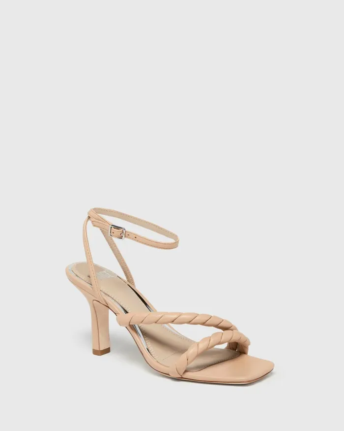 Leslie Sandal 8211 Nude Leather Women PAIGE Sandals Leslie Sandal 8211 Nude Leather Women PAIGE Sandals