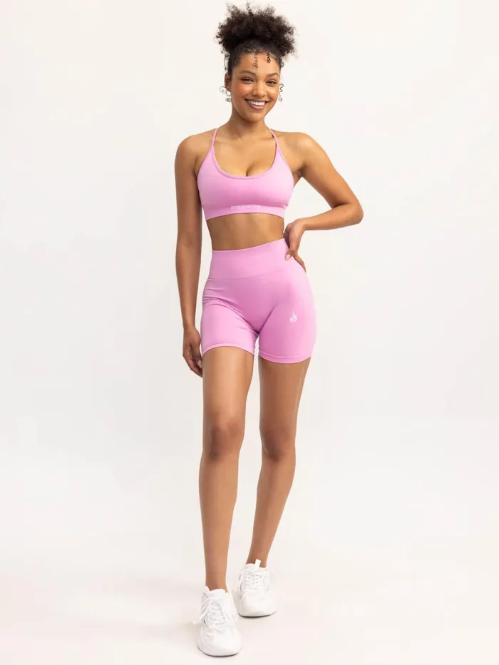 Lift 20 Seamless Sports Bra 8211 Musk Pink Women Ryderwear Sports Bras
