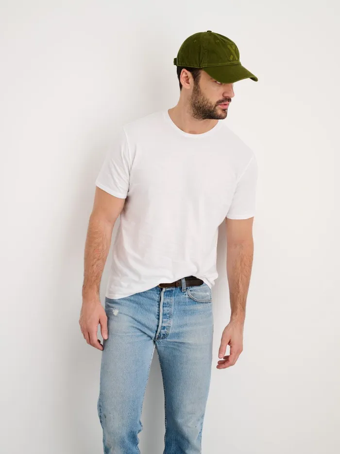 Lightweight Mercer Tee White Men Alex Mill Tees Polos