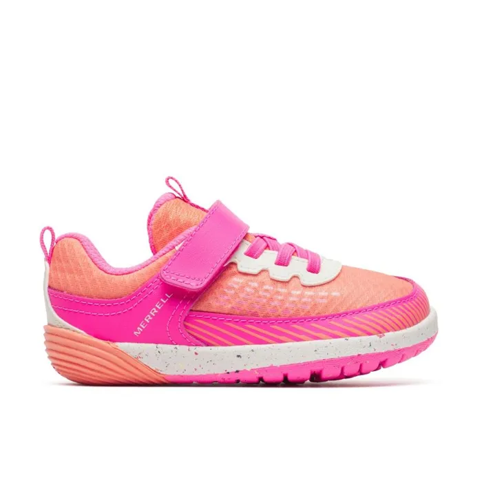 Little Bare Steps Sport Pinkorange Kids Merrell Easy On Easy Off