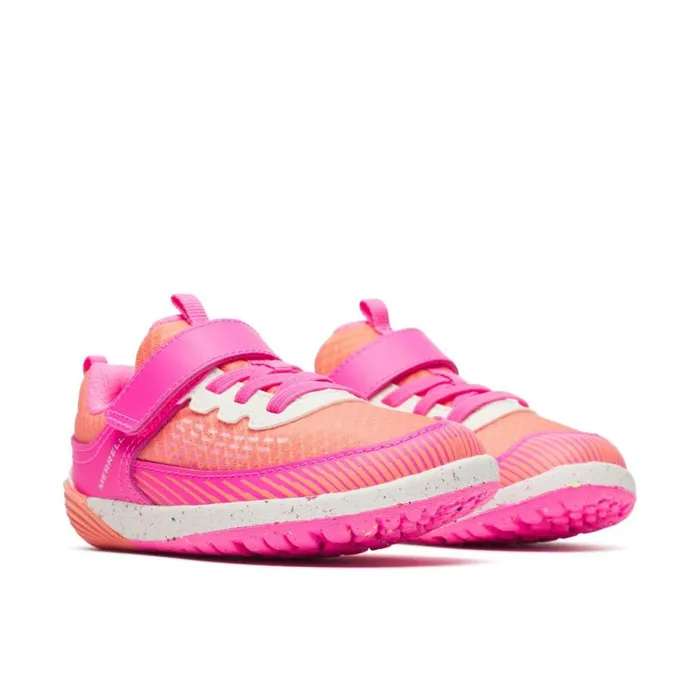 Little Bare Steps Sport Pinkorange Kids Merrell Easy On Easy Off