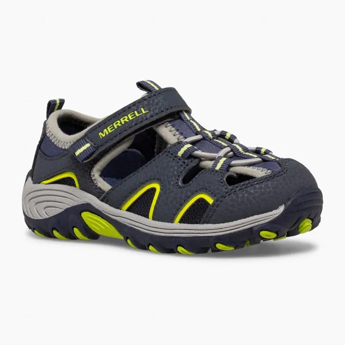 Little Hydro H2o Hiker Jr Sandal Navylime Kids Merrell Sandals