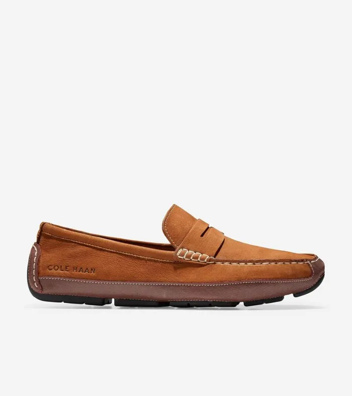 Loafers and Drivers Men Cole Haan Wyatt Penny Driver British Tan