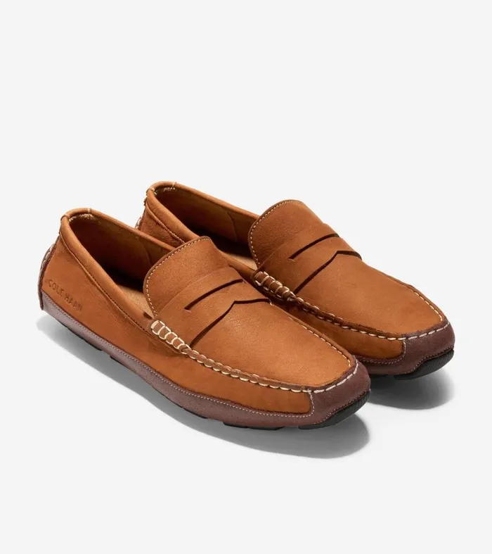 Loafers and Drivers Men Cole Haan Wyatt Penny Driver British Tan