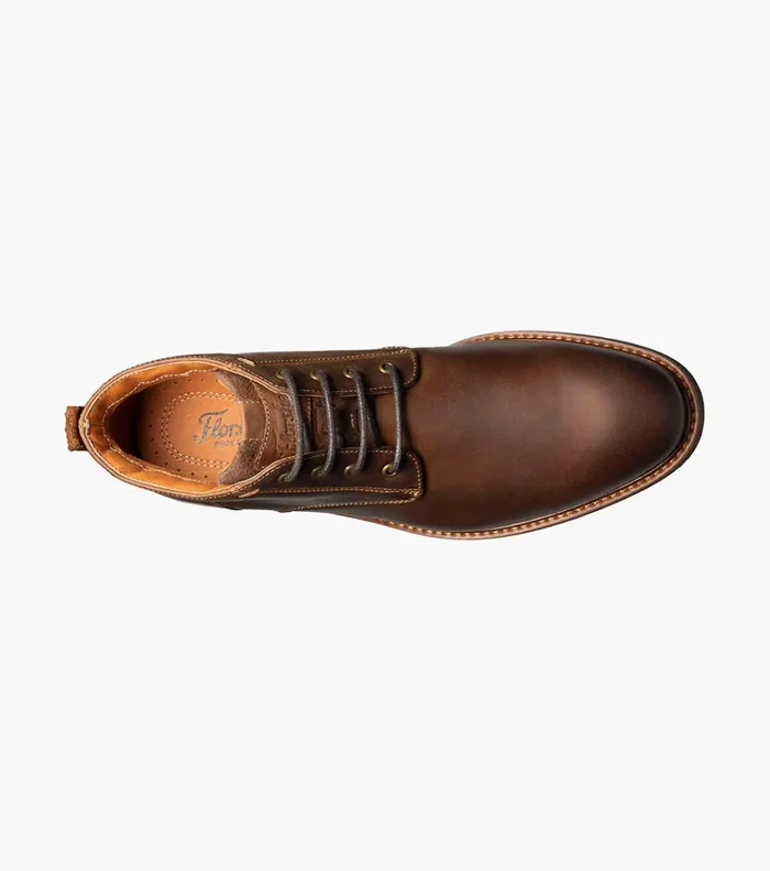 Lodge Plain Toe Chukka Boot Brown Ch Men Florsheim Casual Shoes