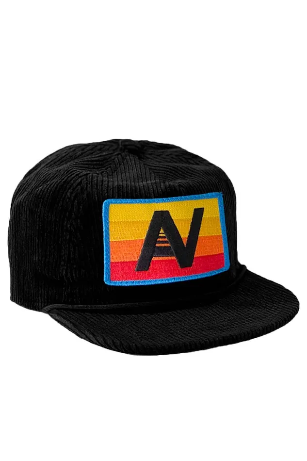 LOGO RAINBOW 8211 VINTAGE CORDUROY TRUCKER HAT WomenMen Aviator Nation Trucker Hats