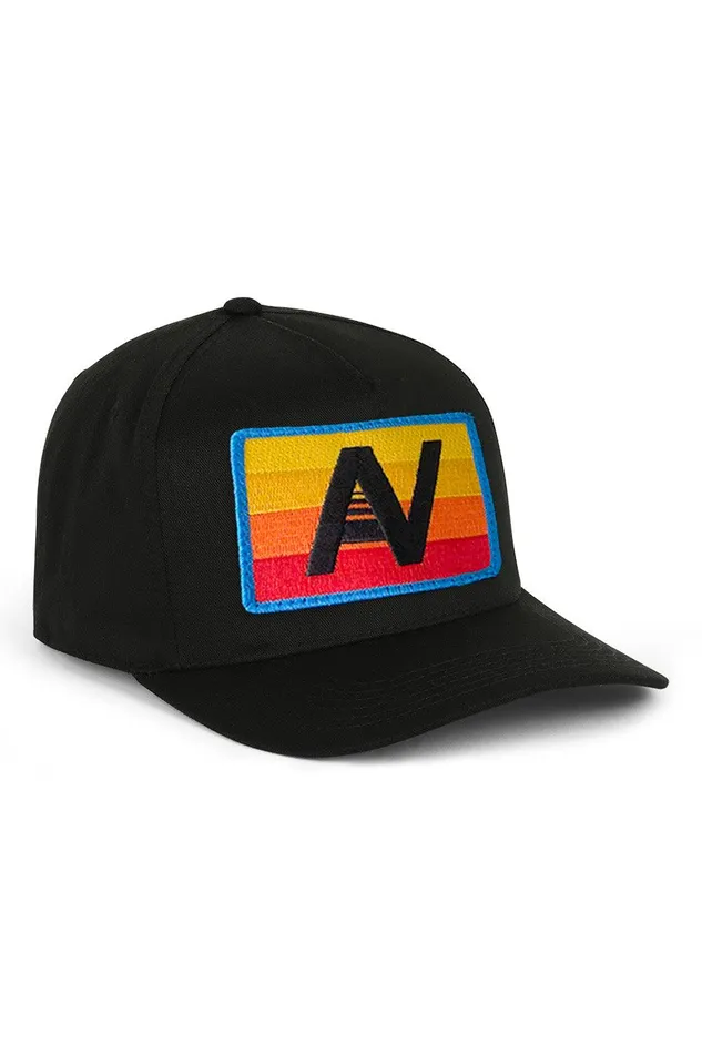 LOGO RAINBOW 8211 VINTAGE LOW RISE TWILL HAT WomenMen Aviator Nation Trucker Hats
