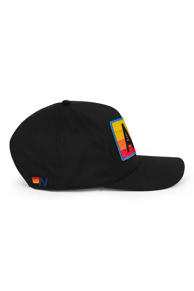 LOGO RAINBOW 8211 VINTAGE LOW RISE TWILL HAT WomenMen Aviator Nation Trucker Hats