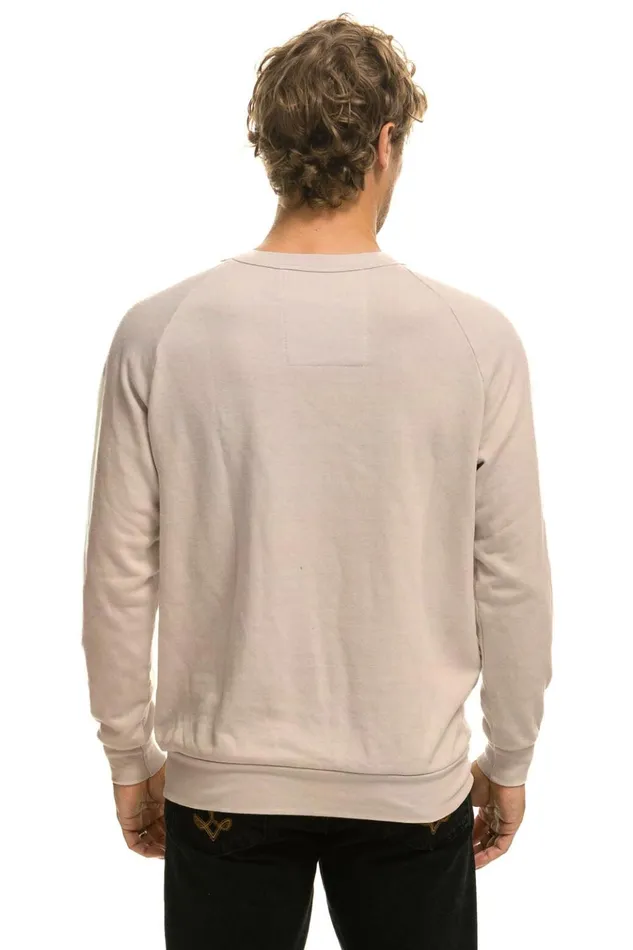 LOGO SWEATSHIRT 8211 SAND Women Aviator Nation Sweatshirts