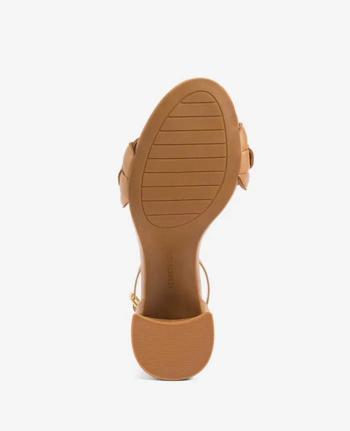 Luisa Woven Heeled Sandal Classic Tan Women Kenneth Cole Pumps and Heels Luisa Woven Heeled Sandal Classic Tan Women Kenneth Cole Pumps and Heels
