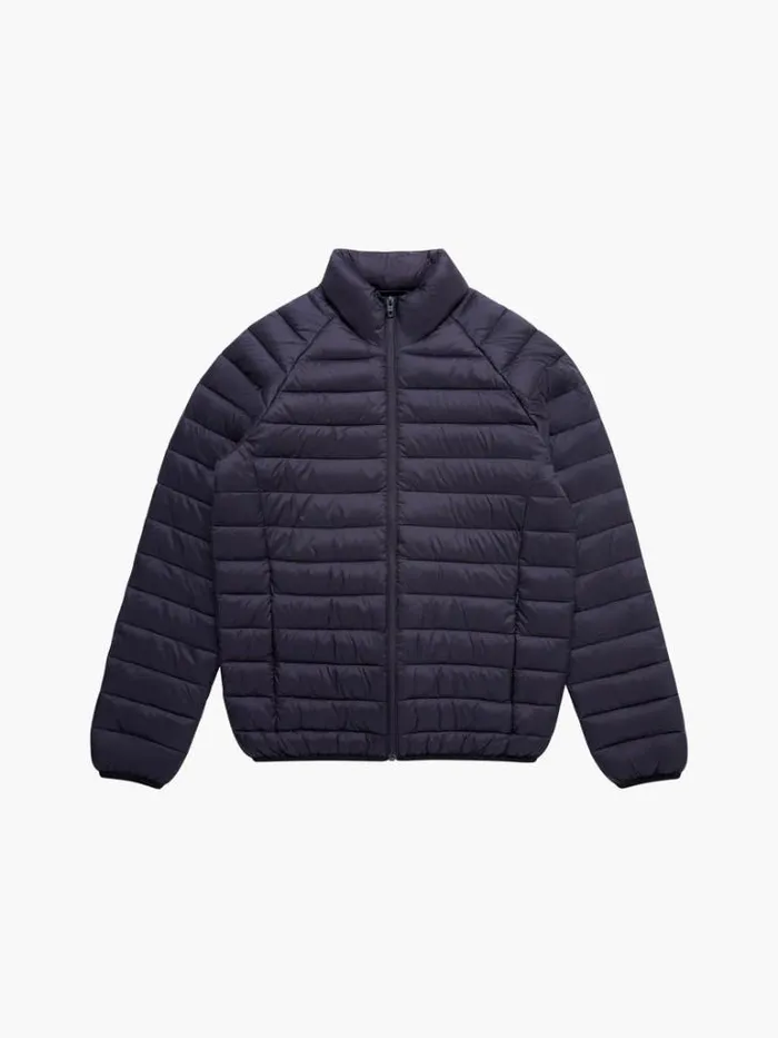 Man French Connection Coats and Jackets Row 3 Funnel Raglan Superlight Black