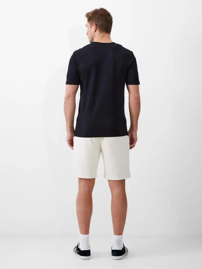 Man French Connection TShirts and Polo Shirts Short Sleeve Stretch TShirt Black