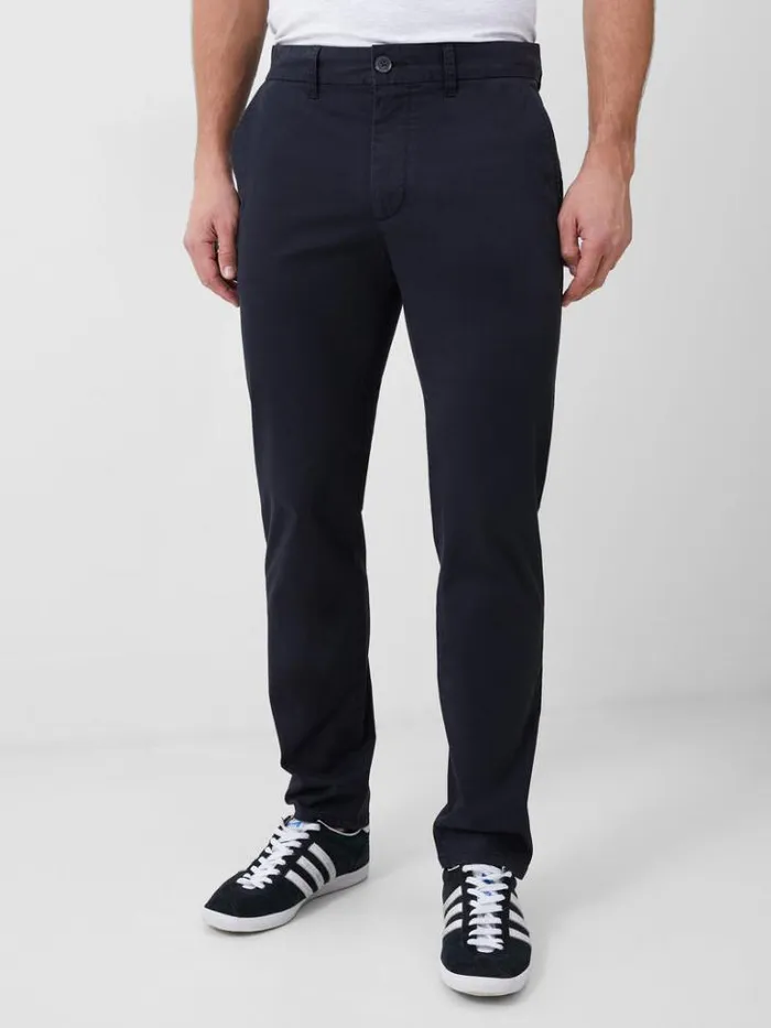 Man French Connection Trousers Stretch Chino Trousers Black
