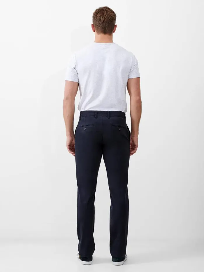 Man French Connection Trousers Stretch Chino Trousers Black