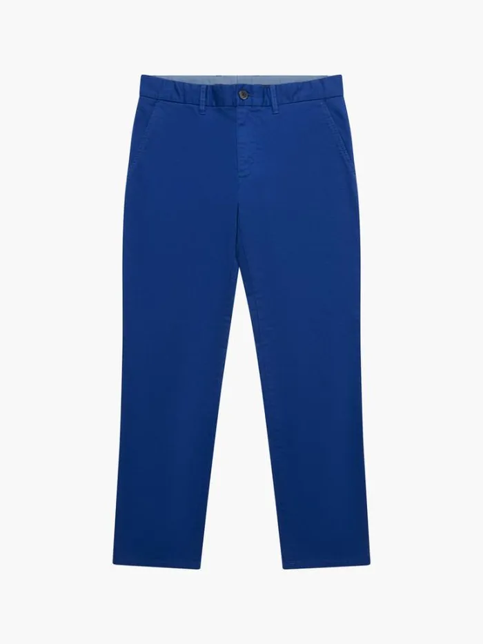 Man French Connection Trousers Stretch Chino Trousers Navy