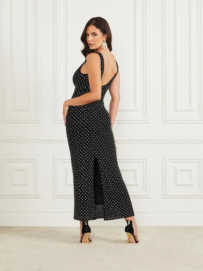 Marciano Bodycon Women Marylin Sequin Dress Black