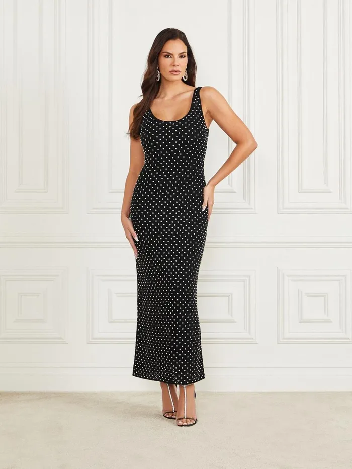 Marciano Bodycon Women Marylin Sequin Dress Black