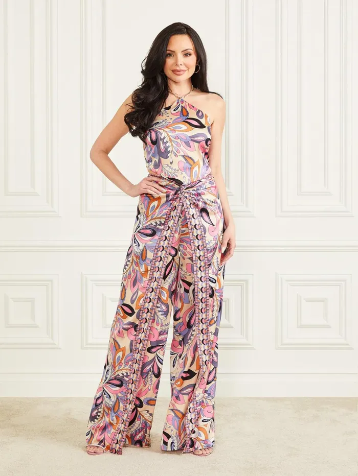 Marciano Crop Women Gypset Scarf Top Multiple Colors Marciano Crop Women Gypset Scarf Top Multiple Colors