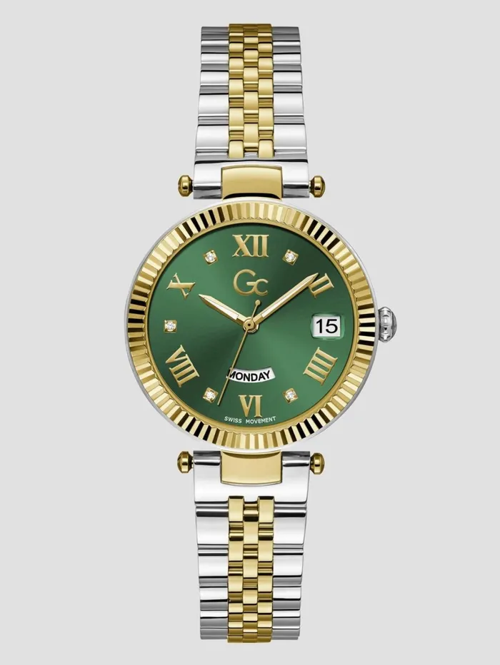 Marciano Gc Swiss Timepieces Women Gc MultiTone Analog Watch Gold