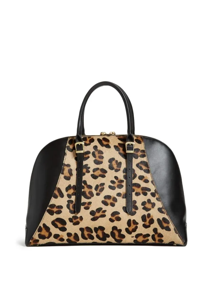 Marciano Handbags Women Lady Luxe Leather Dome Brown