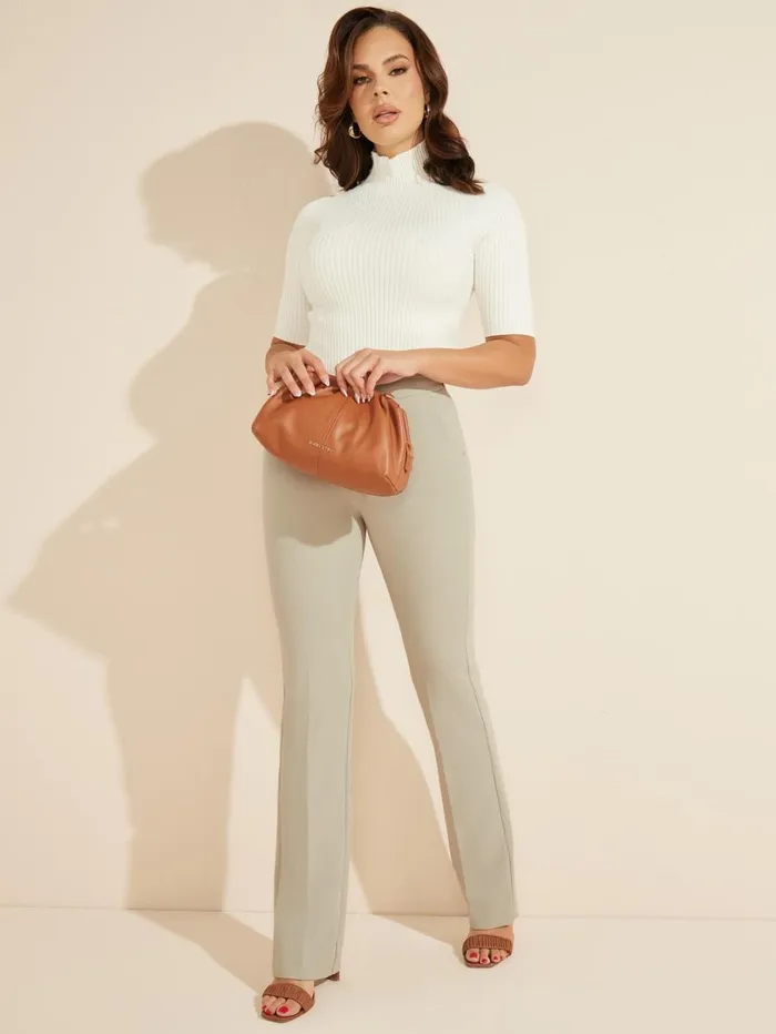 Marciano Pants Women Sally HighRise Pant Grey Marciano Pants Women Sally HighRise Pant Grey