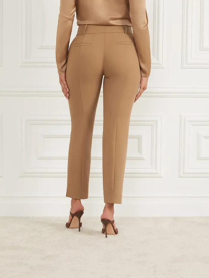 Marciano Pants Women Shelly Twill Pant Brown Marciano Pants Women Shelly Twill Pant Brown