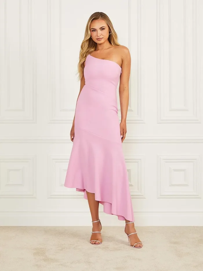 Marciano Special Occasion Women Gabriella Slip Dress Pink