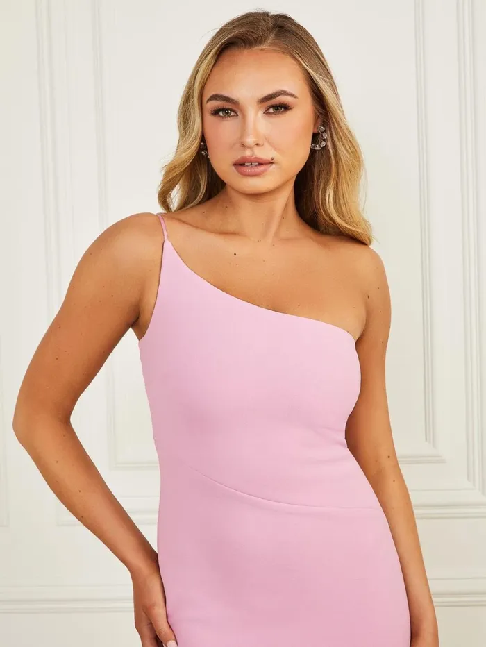 Marciano Special Occasion Women Gabriella Slip Dress Pink