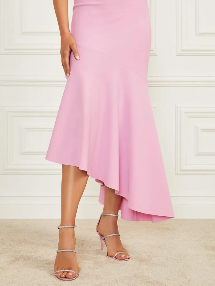 Marciano Special Occasion Women Gabriella Slip Dress Pink