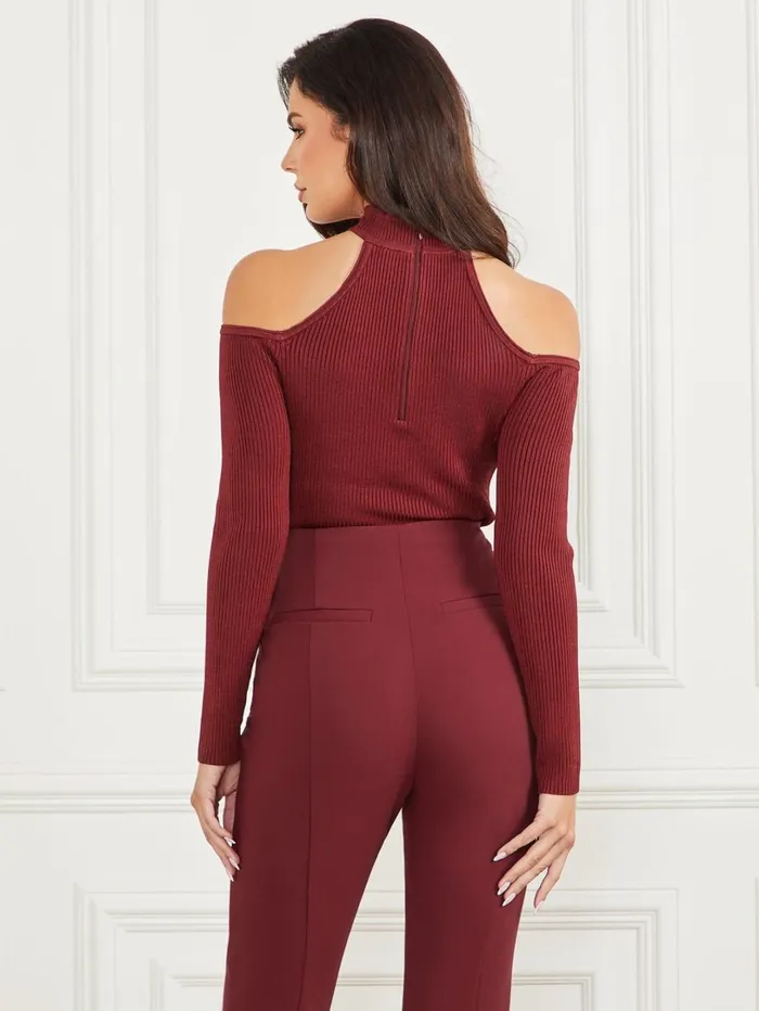 Marciano Sweaters Women Gabriela Sweater Top Red Marciano Sweaters Women Gabriela Sweater Top Red