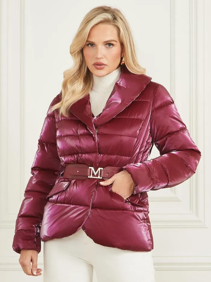 Marciano Women Nausicaa Puffer Jacket Purple Marciano Women Nausicaa Puffer Jacket Purple