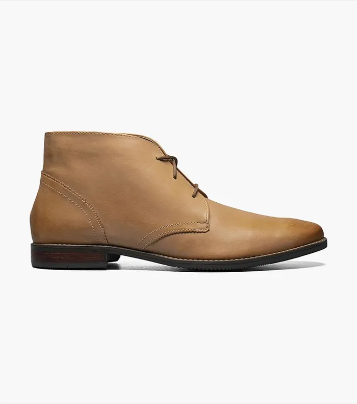 Matera II Plain Toe Chukka Boot Natural Men Florsheim Dress Shoes