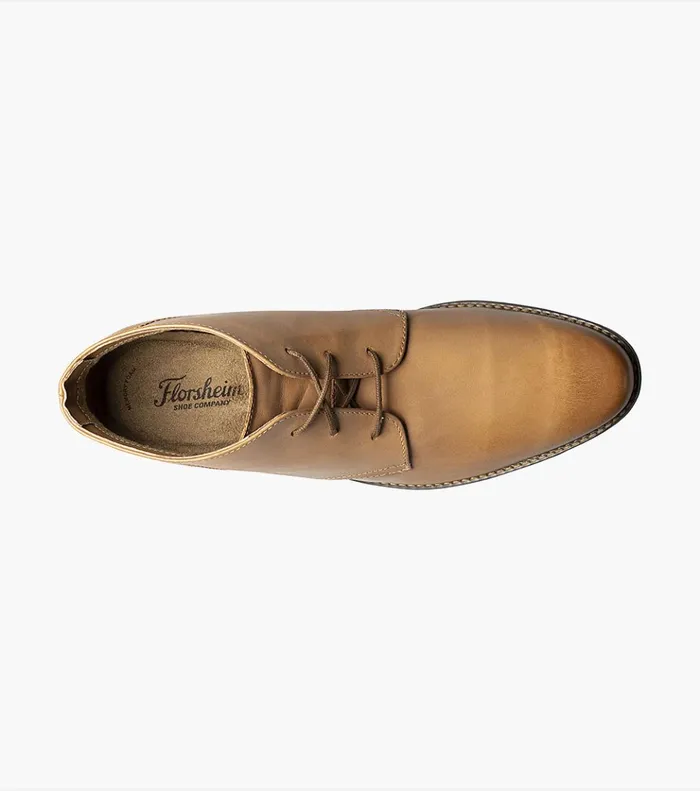 Matera II Plain Toe Chukka Boot Natural Men Florsheim Dress Shoes