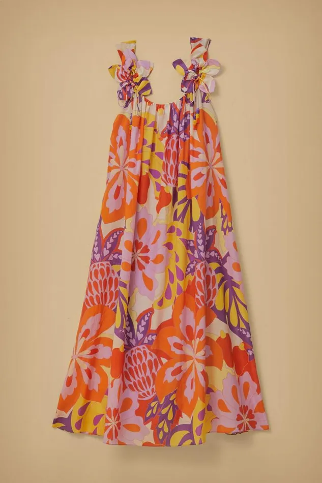Maxi Dresses Women FARM Rio Lee Floral Sleeveless Maxi Dress Maxi Dresses Women FARM Rio Lee Floral Sleeveless Maxi Dress
