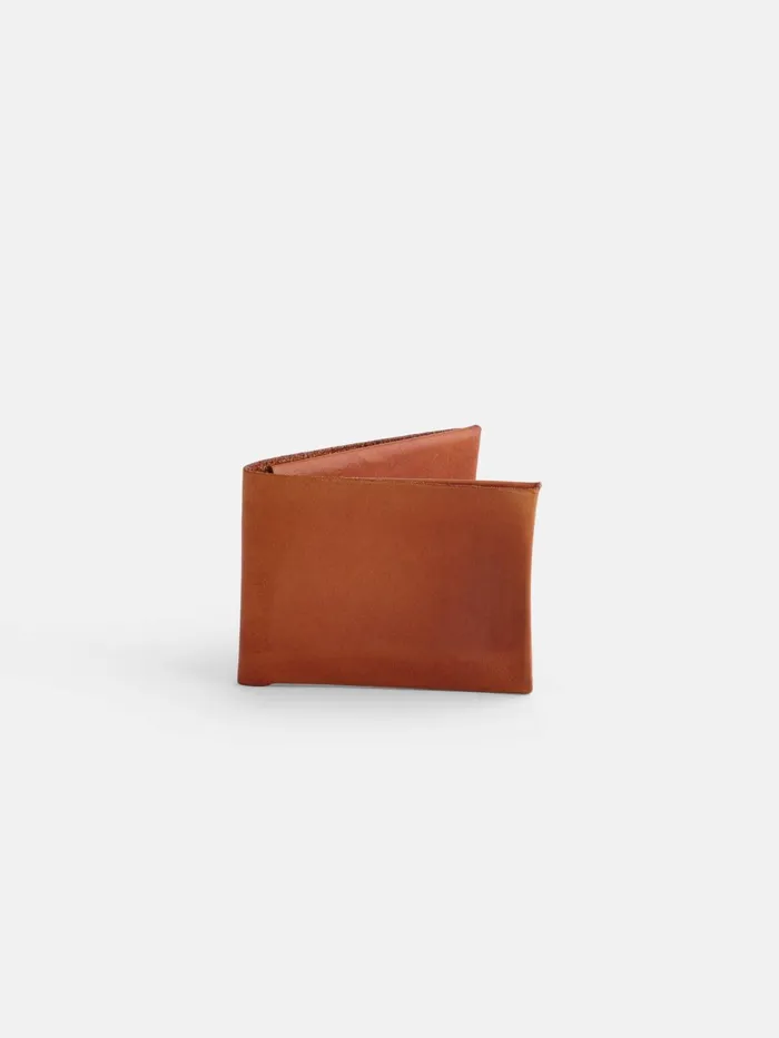 Maximum Henry Bifold Wallet Tan Women Alex Mill