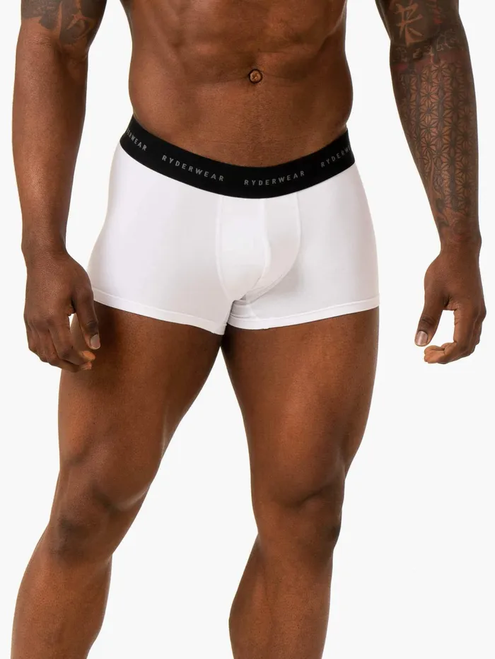 Men039s Boxer Briefs 8211 White Men Ryderwear Underwear