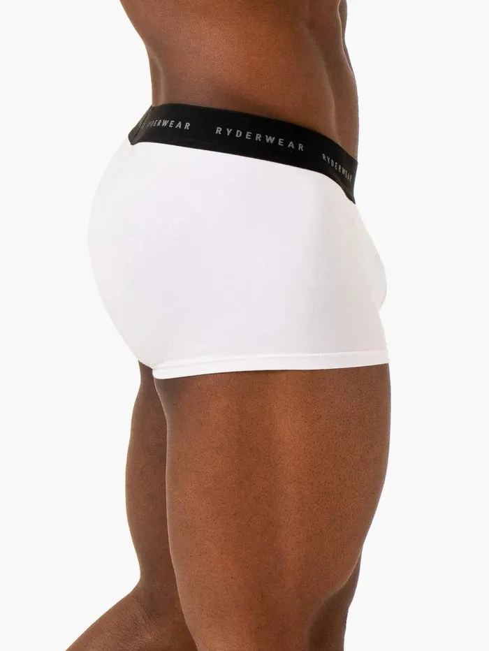 Men039s Boxer Briefs 8211 White Men Ryderwear Underwear