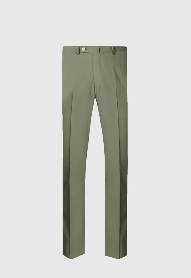 Men All Year Wool Dress Trouser Sage Paul Stuart Pants