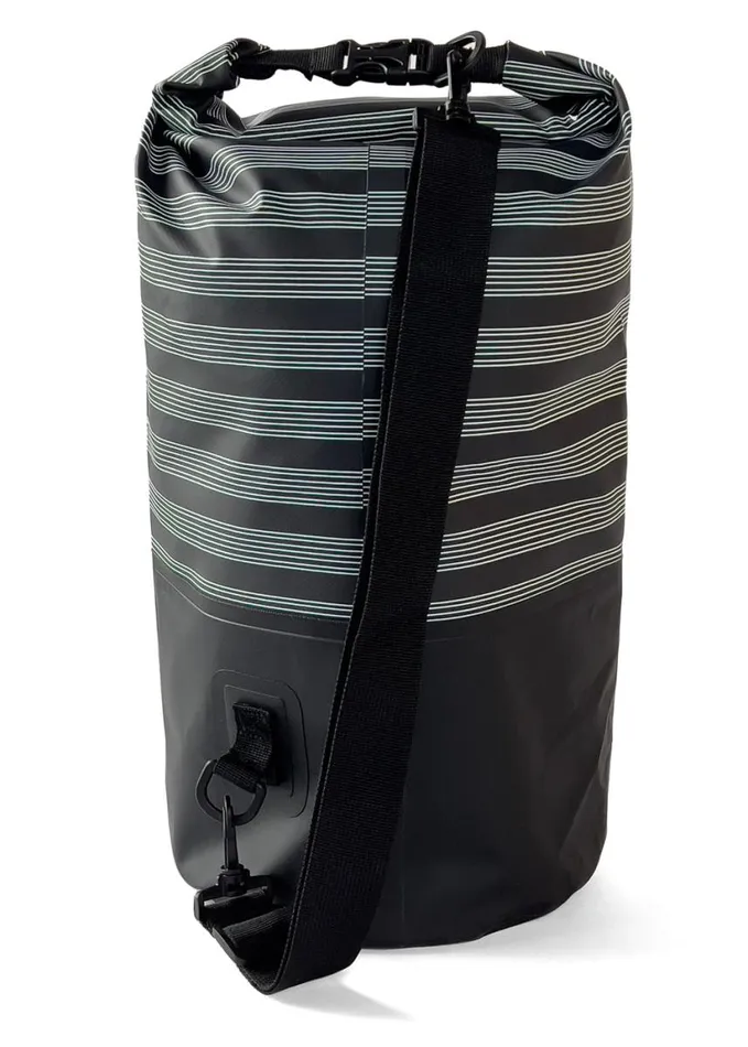 Men Bags Vissla 7 Seas 20L Dry Pack Black Stripe