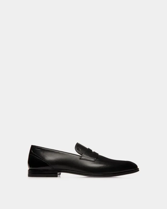 Men Bally Loafers and Moccasins Westminster Loafer In Black Leather Black